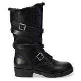 Janet Women's Faux-Fur Strappy Boots